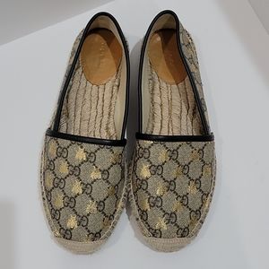 Authentic Gucci Supreme Bee Espidrilles